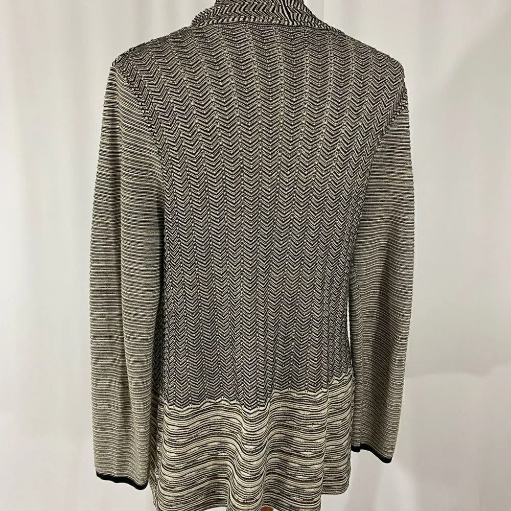 Colour Works Open Front Cardigan - Picture 5 of 7